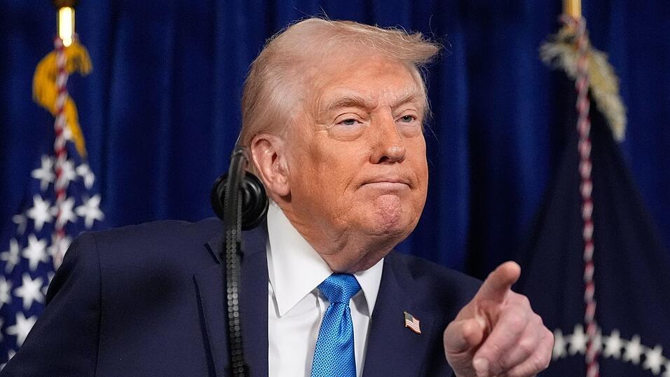 Laut Trump werden die USA das Land vorübergehend führen. Laut Trump werden die USA das Land vorübergehend führen.