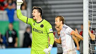 Torwart Florian Stritzel und der SVWW: Wiedersehen mit dem FC Bayern. (Archivbild)