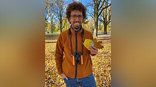 Philipp Herrmann mit dem neuen Abzeichen. Philipp Herrmann mit dem neuen Abzeichen.