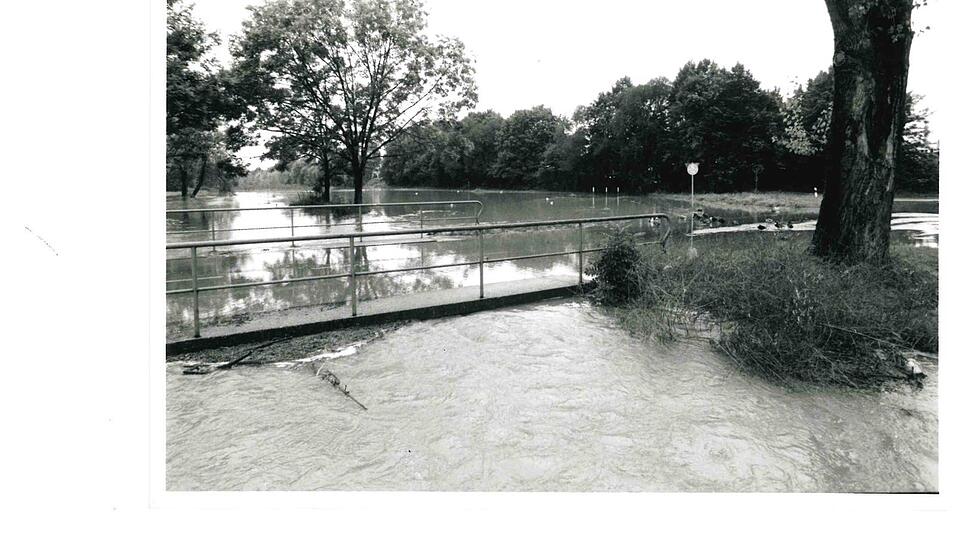 Mit dem Ausbau der Flutmulde verbesserte sich die Hochwasserfreilegung f&uuml;r die gesamte Stadt.