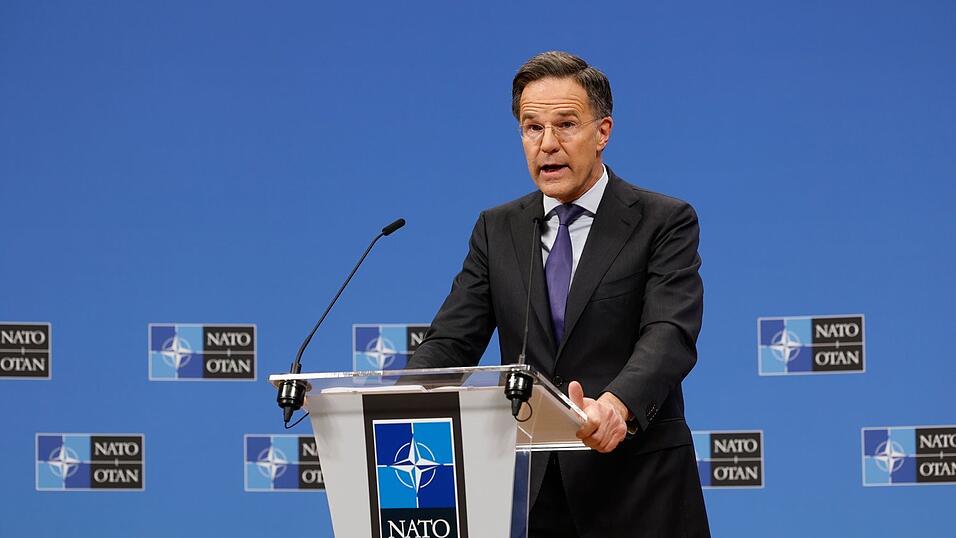 Betont die positiven Seiten der aktuellen Entwicklungen: Nato-Generalsekret&auml;r Mark Rutte. (Archivbild)