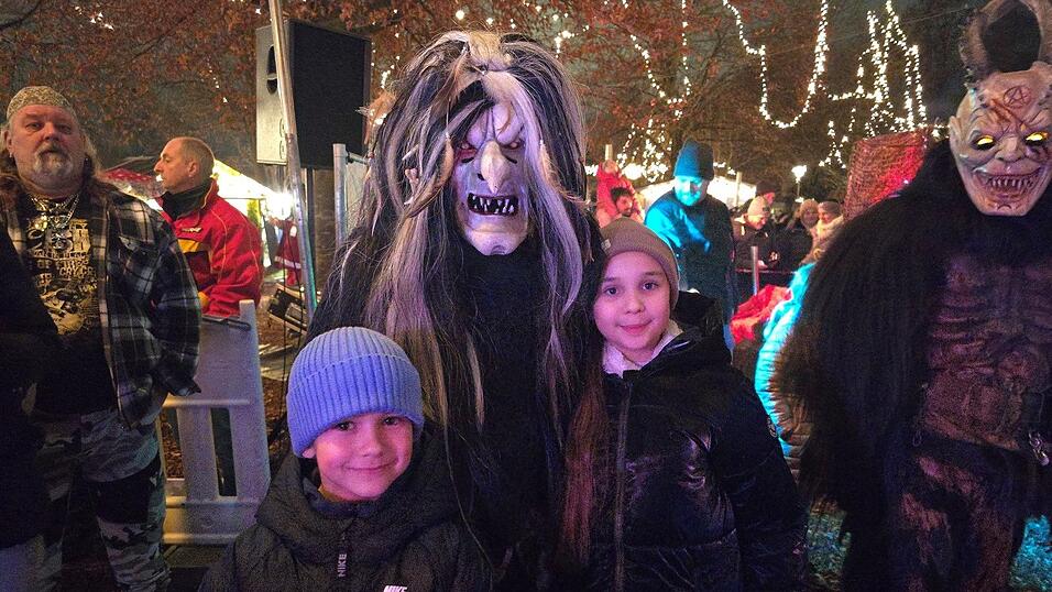 Keine Angst vor den gruseligen Gestalten mussten die Kinder haben.