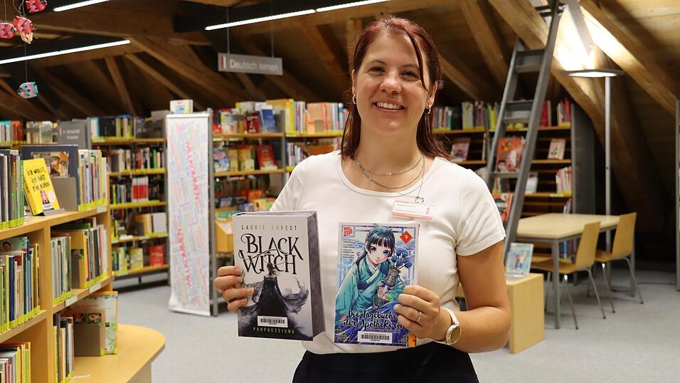 Sonja Emmer ist in der Stadtbibliothek für die Jugendbuchabteilung verantwortlich.