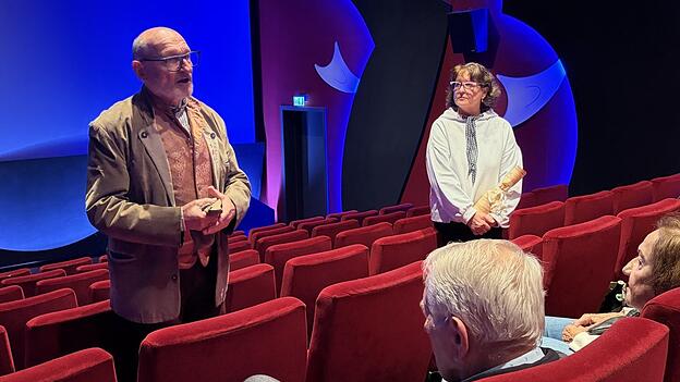 Franz Himpsl sen. kam auf Einladung der Kinobetreiberin Eva Schattenfroh ins Lichtspielhaus.