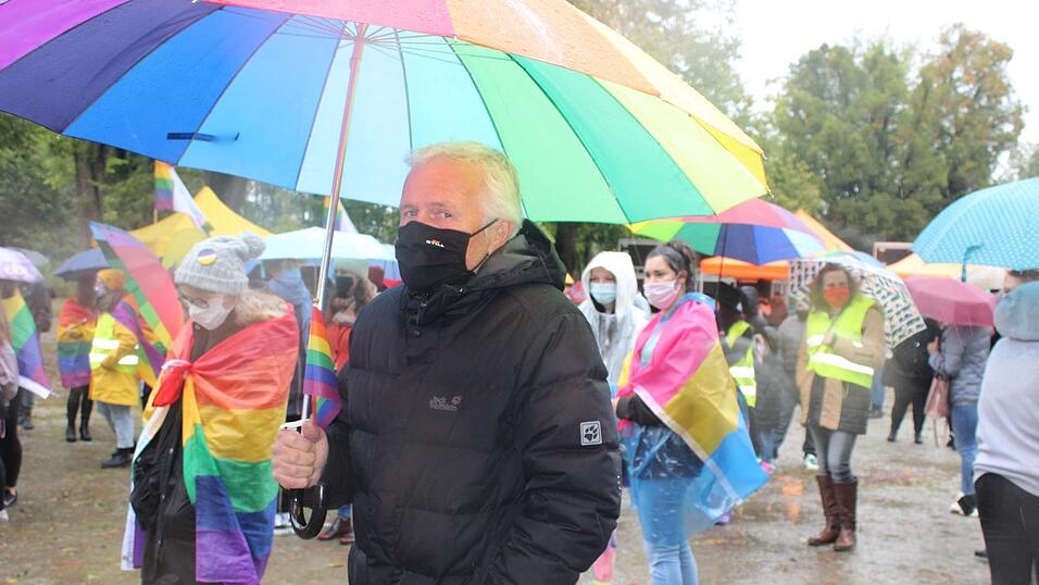 Die Eindrücke vom Christopher Street Day 2020 in Landshut.
