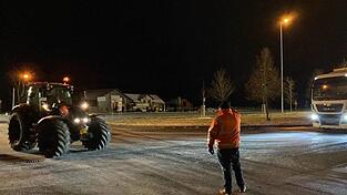 Protestierende sammeln sich in Furth im Wald.