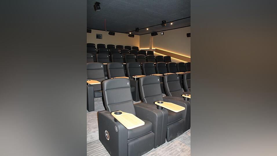 Ein erster Blick ins komplett neu gestaltete Kino 1.