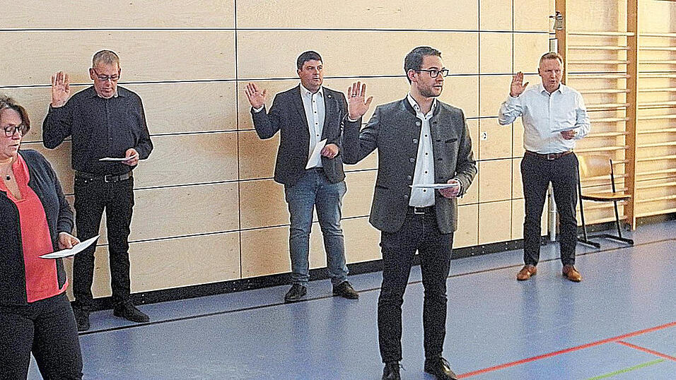 Auf 'fremdem Terrain' fand die erste Sitzung des neuen Gemeinderates statt.