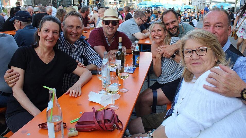 Das Bismarckplatzfest in Landshut war auch am Samstag gut besucht.