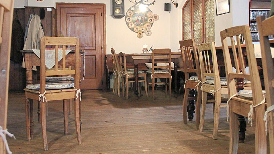 Die alte Bauernstube war wie eine Art Wohnzimmer für die Hiebls.
