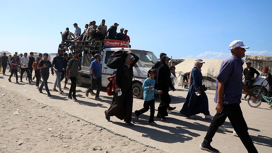 Viele Palästinenser sind seit Beginn der Waffenruhe in den Norden des Gazastreifens zurückgekehrt.