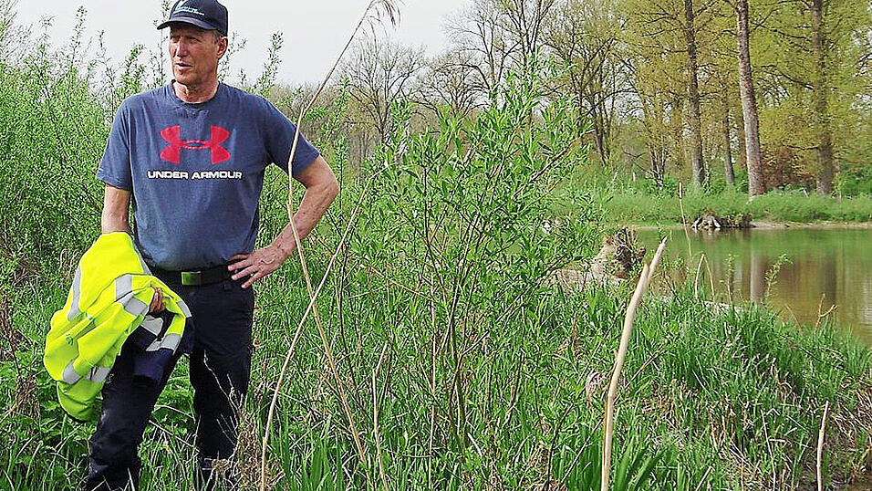Am Altwasser im Isarm&uuml;ndungsgebiet.