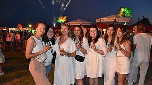Dresscode ganz in Weiß war bei der „Italo White Night“ angesagt.
