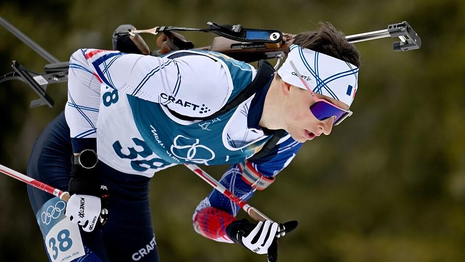 Zweites Rennen, zweite Medaille: Eric Perrot.