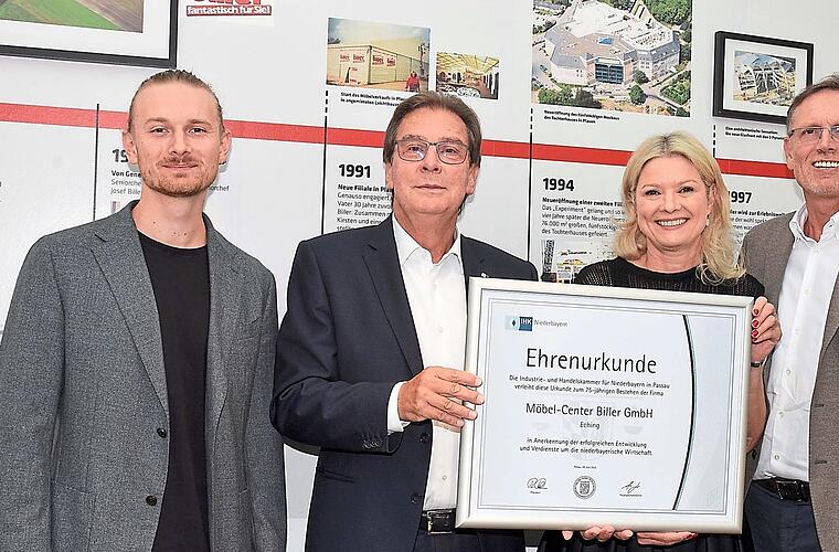 IHK-Ehrenurkunde für 