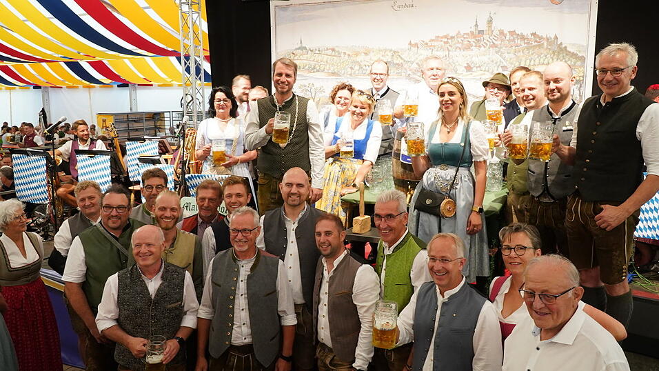 Am Freitag startete das Landauer Volksfest.&nbsp;