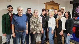 Die neue Vorstandschaft der Rosserer in Warzenried