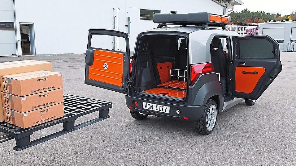 Eingesetzt werden kann der City ONE zur Personenbef&ouml;rderung oder als Cargo-Variante.