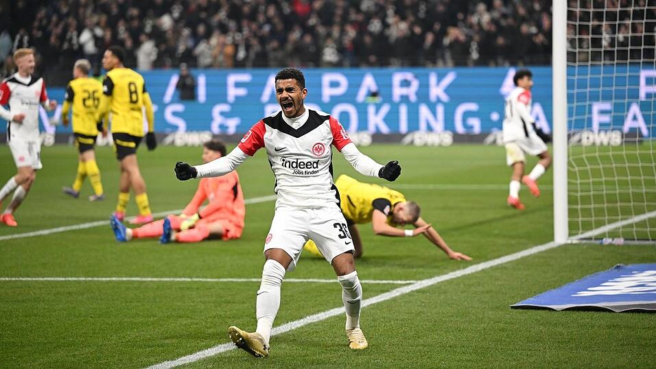 Beim vorerst letzten Duell jubelte Eintracht Frankfurt. (Archivbild) Beim vorerst letzten Duell jubelte Eintracht Frankfurt. (Archivbild)