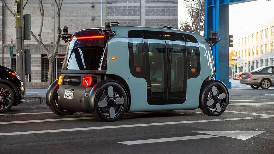 Die Wagen von Zoox haben weder Lenkrand, noch Pedale.