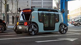 Die Wagen von Zoox haben weder Lenkrand, noch Pedale.