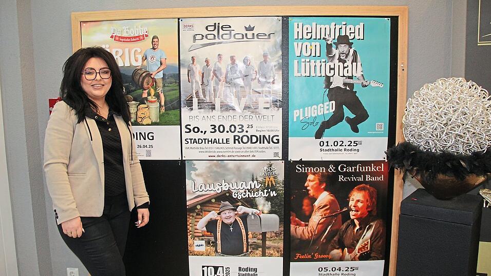 Bekannte Namen finden sich im Programm der Rodinger Stadthalle mit P&auml;chterin Kathrin Schegerer.