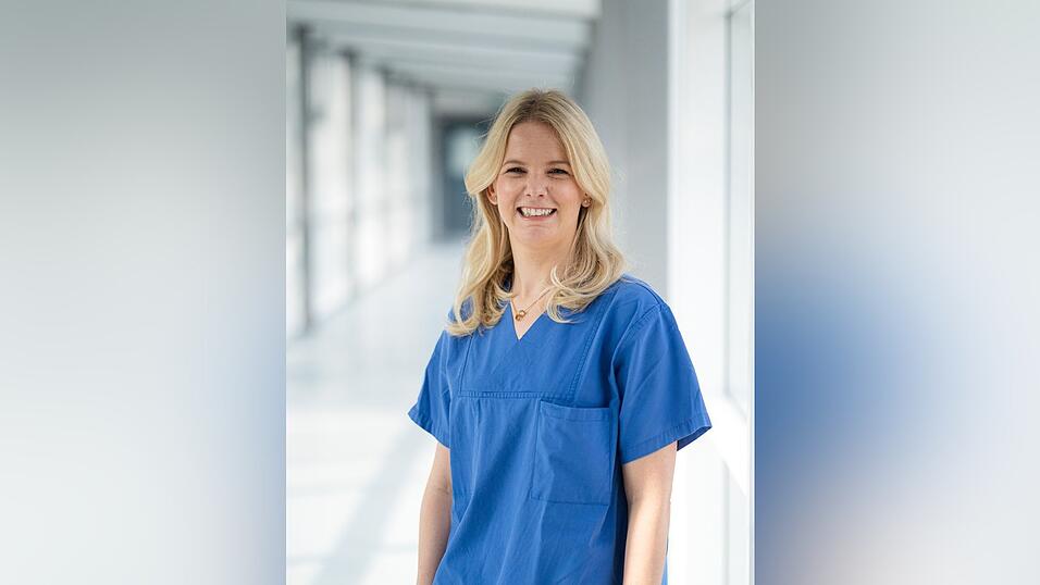 Sarah-Lena Zens leitet die Intensivstation des Krankenhauses Landshut-Achdorf.