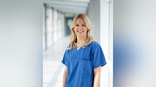 Sarah-Lena Zens leitet die Intensivstation des Krankenhauses Landshut-Achdorf.