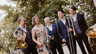 Ein Programmpunkt heuer: Harmonic Brass.