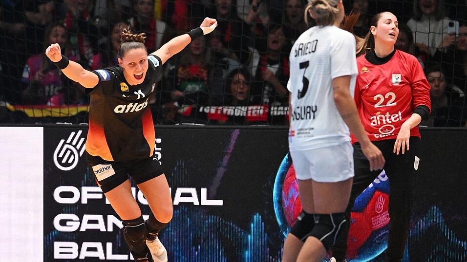 Die deutschen Handballerinnen haben vorzeitig die WM-Hauptrunde erreicht. Die deutschen Handballerinnen haben vorzeitig die WM-Hauptrunde erreicht.