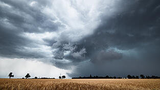Über die Region zogen mehrere Unwetter. (Symbolbild) Über die Region zogen mehrere Unwetter. (Symbolbild)