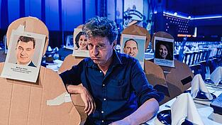 Richard Oehmann erm&ouml;glicht einen Blick hinter die Kulissen des Nockherberg-Singspiels, das er zusammen mit Stefan Betz schreibt.