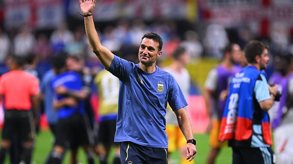 Trainer Lionel Scaloni will nun Spanien schlagen. Trainer Lionel Scaloni will nun Spanien schlagen.