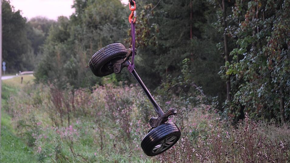 Auf der B388 hat es am Sonntagabend gekracht.