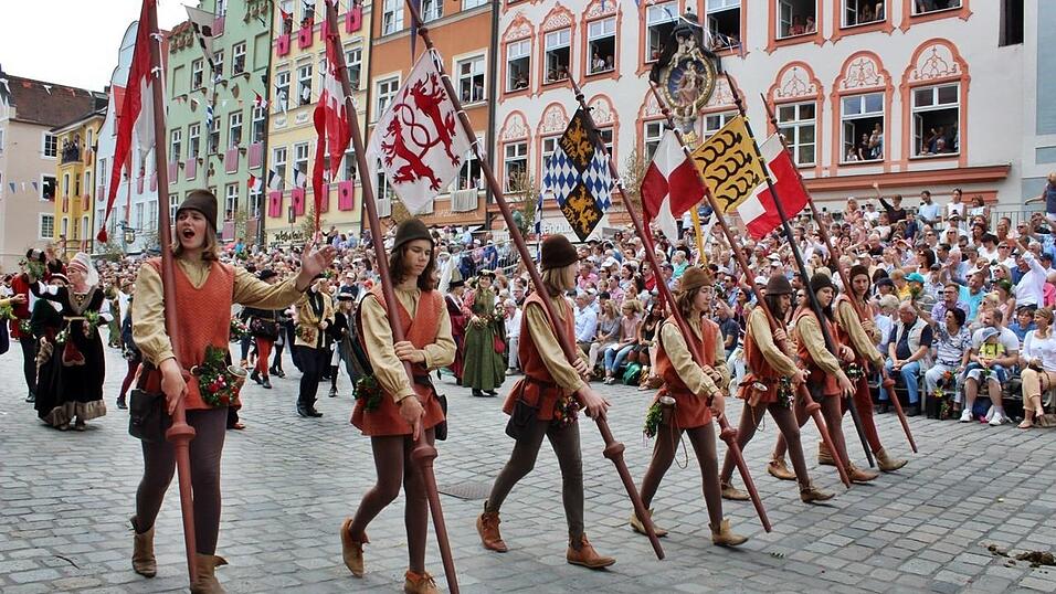 Der letzte Umzug der Landshuter Hochzeit 2017