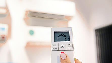 Sch&ouml;n, wenn man die Temperatur per Knopfdruck w&auml;hlen kann.