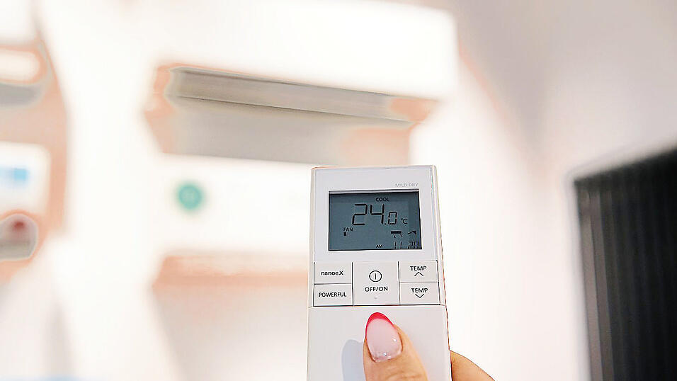 Schön, wenn man die Temperatur per Knopfdruck wählen kann. Schön, wenn man die Temperatur per Knopfdruck wählen kann.