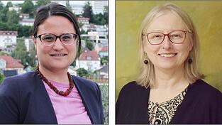 Amelie Becher (l.) wird Nachfolgerin von Dr. Inge Wolff Amelie Becher (l.) wird Nachfolgerin von Dr. Inge Wolff