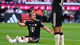 Erst trifft er, dann verschießt er: Harry Kane.