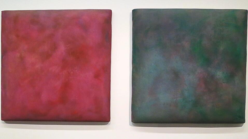 Ein Diptychon ohne Titel von Gotthard Graubner