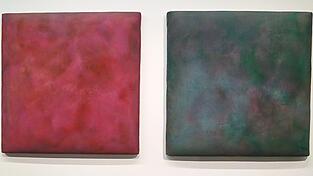Ein Diptychon ohne Titel von Gotthard Graubner