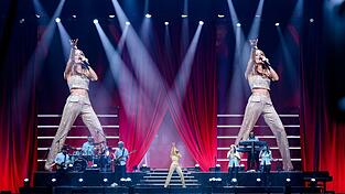 Startete in Lingen ihre Abschiedstournee: Schlagers&auml;ngerin Michelle