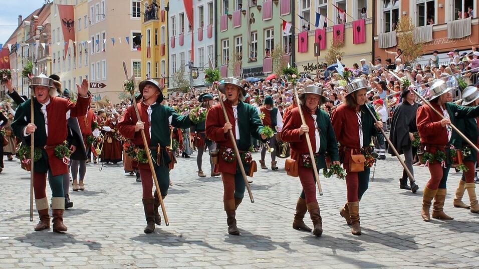 Der letzte Umzug der Landshuter Hochzeit 2017
