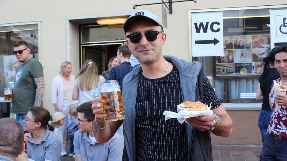 Das Bismarckplatzfest in Landshut war auch am Samstag gut besucht.