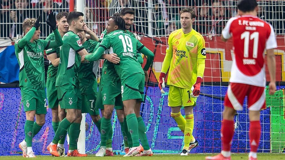 Wenn Gladbach schnell kombinierte, wurd's mehr als gefährlich für Union.