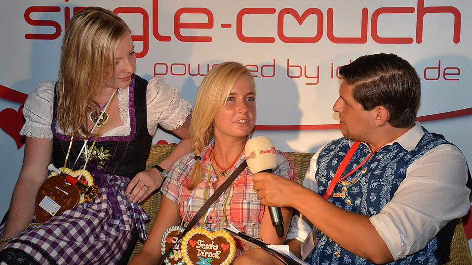 Die Single- und Liebes-Couch am Samstag, 9.. August. (Foto: Raphaela Landherr)