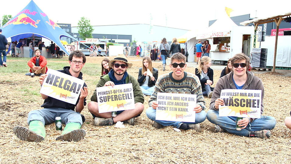Die Besucher des Pfingst-Open-Airs waren drei Tage lang in Feierlaune. (Foto: David Voltz) Die Besucher des Pfingst-Open-Airs waren drei Tage lang in Feierlaune. (Foto: David Voltz)