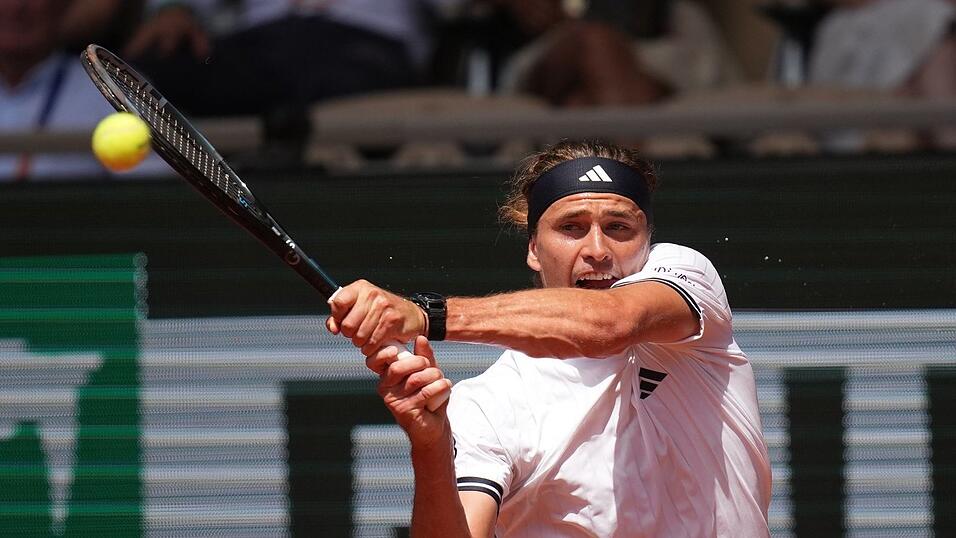 Alexander Zverev bekam es bei den French Open mit einem Lokalmatadoren zu tun.