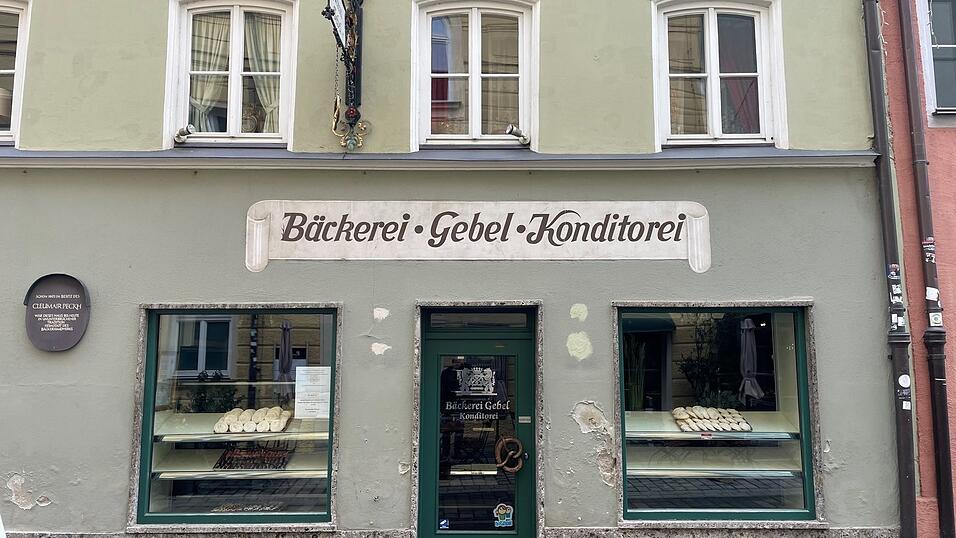 Das Stammhaus der B&auml;ckerei Gebel in der Schirmgasse: Seit dem 15. Jahrhundert wird in dem Anwesen gebacken.