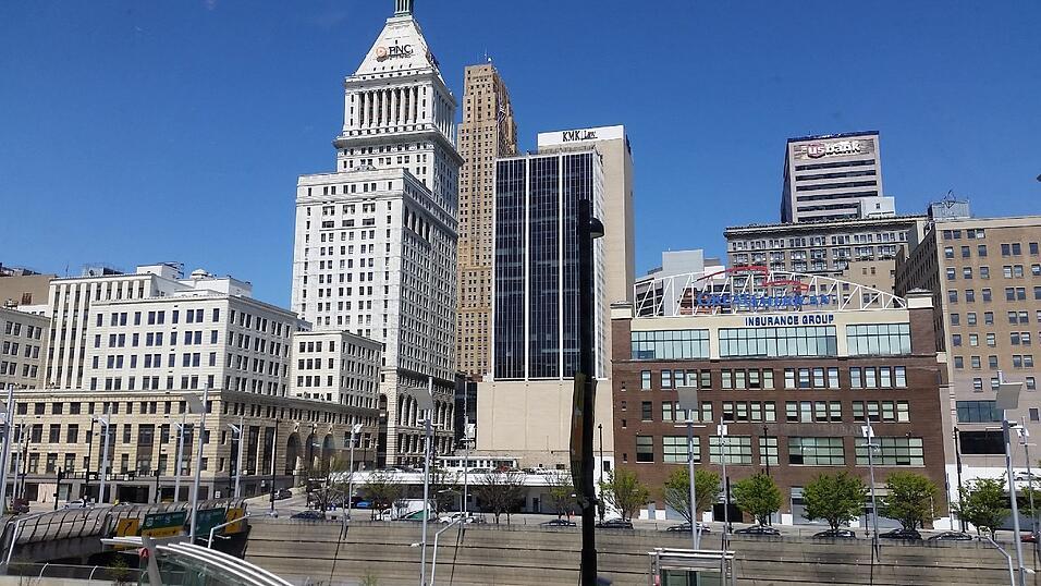 Blick auf Cincinnati.